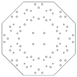 Verzinkt staal bodemplaat Chicago 20