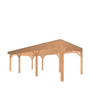 JWOODS Buitenverblijf 800x370 cm, Geschaafd