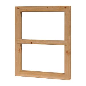 Toplawood Douglas Vast raam kozijnmaat 642x812 sponningmaat 592x762mm onbehandeld