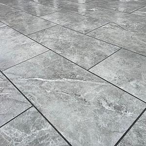 CeraLuxe 40x80x3 cm Ultra Ermetica Grigio