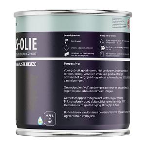 Douglas Olie 750 ml Zwart