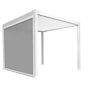 Shuttershade Pull Down Screen - 400cm White RAL 9016