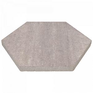 Soft Comfort Zeskant 60/52,5x30x4 cm Ivory