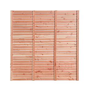 Plankenscherm enkelzijdig geschaafd douglas 180x180 cm