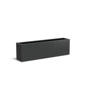 Plantenbak Carrez met bodem aluminium 200x40x60 cm