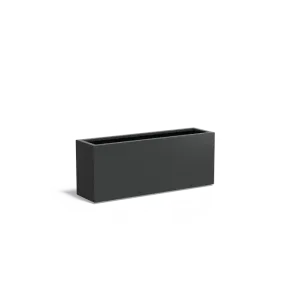 Plantenbak Carrez met bodem aluminium 150x40x60 cm