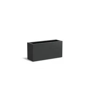 Plantenbak Carrez met bodem aluminium 120x40x60 cm