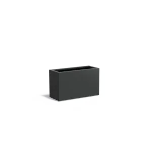 Plantenbak Carrez met bodem aluminium 100x40x60 cm