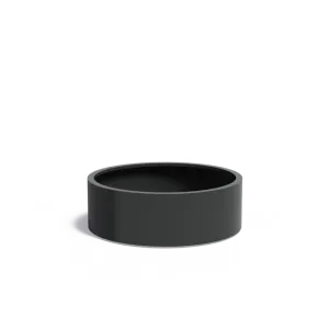 Plantenbak Circum met wielen aluminium Ø120x40 cm