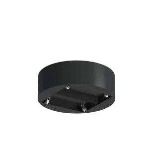 Plantenbak Circum met wielen aluminium Ø120x40 cm