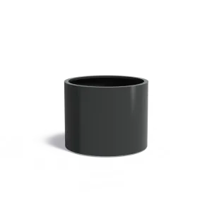 Plantenbak Circum met wielen aluminium Ø100x80 cm