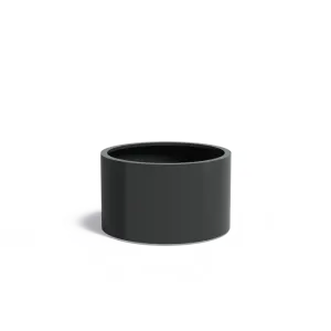 Plantenbak Circum met wielen aluminium Ø100x60 cm