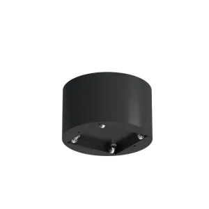 Plantenbak Circum met wielen aluminium Ø100x60 cm