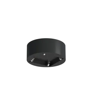 Plantenbak Circum met wielen aluminium Ø100x40 cm