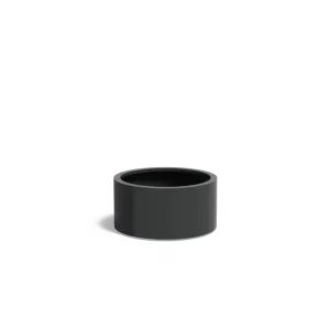 Plantenbak Circum met wielen aluminium Ø80x40 cm