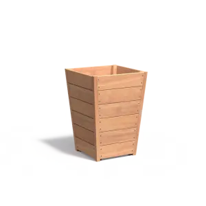 Plantenbak Tap hardhout 60x60x85 cm