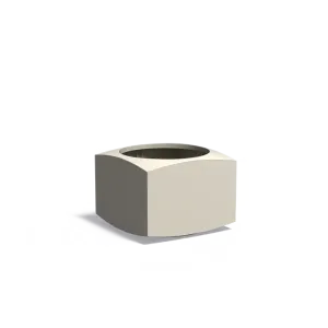 Plantenbak Nooa aluminium 80x80x60 cm