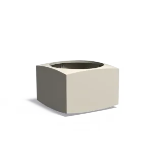 Plantenbak Nooa aluminium 100x100x70 cm