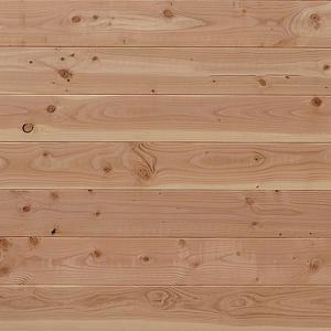 JWOODS Wand 201 tot 300 cm - Blokhutprofiel Naturel