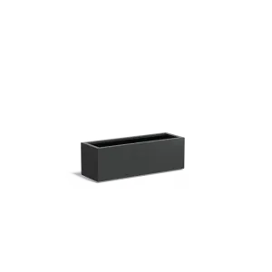 Plantenbak Carrez met bodem aluminium 120x40x40 cm