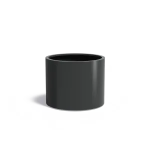 Plantenbak Circum met bodem aluminium Ø100x80 cm