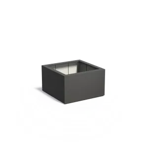 Plantenbak Carrez met bodem polyester 100x100x60 cm