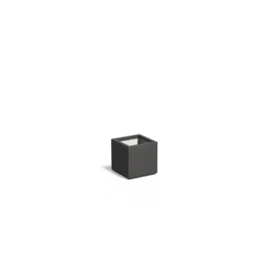 Plantenbak Carrez met bodem polyester 40x40x40 cm