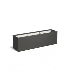 Plantenbak Carrez met bodem polyester 200x50x60 cm