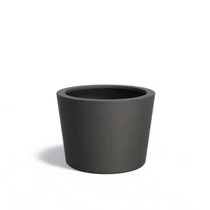Plantenbak Conic met bodem polyester Ø95x70 cm