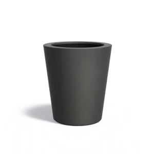 Plantenbak Conic met bodem polyester Ø89x100 cm