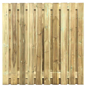 Afbeelding: Grenen Tuinschermen