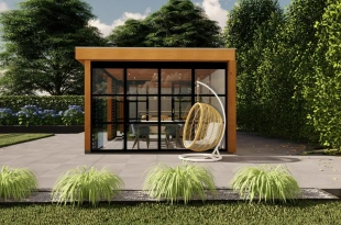 3614 buitenverblijf athene 3975x9725 mm douglas grijs rechterkant 1