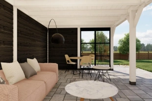 3624 buitenverblijf barcelona dakmaat 10060x4310mm staandermaat 9520x3770mm  binnenzijde bank 1