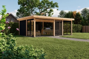 3641 buitenverblijf rome dakmaat 7510x5385 mm staandermaat 7020x4895 mm 1 1