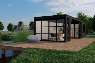 3659 platdak valencia dakmaat 9520x3770 mm staandermaat 9520x3770 mm ebben zwart  linkerzijde