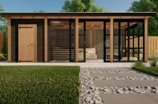 3628 buitenverblijf barcelona douglas zwart  voorzijde 2