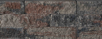 Restpartij Almere 37 stuks Splitrocks XL Getrommeld 60x15x15 cm Tricolore