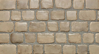 Outletpartij Zwanenburg: (17,5m2) Courtstones Natural Wildverband 6 cm Foggy Taupe (per 10,93 m2 te 