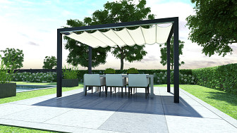 Vrijstaande Pergola 200(B)x250(U) cm