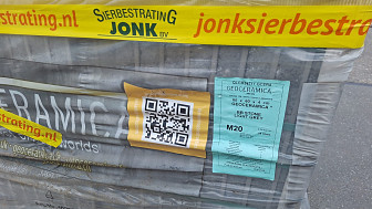 Restpartij Schagen: 14m2 GeoCeramica® Entrée 60x60x4 cm BB Stone Light Grey