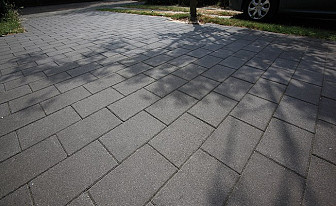 Restpartij Schagen: 8m2 Straksteen 20x30x5 cm Antraciet