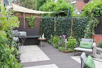 Restpartij Almere: Ca. 7.19m2 GeoColor 3.0 Tops 60x60x4 Twilight Bronze