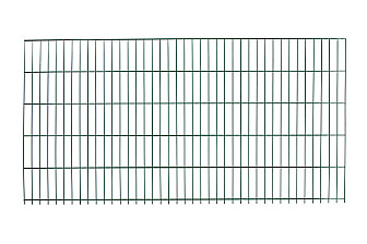 Dubbelstaafs Gaasmat 200x200 cm Antraciet