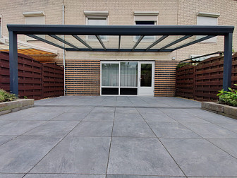 Actietegel Keramiek op Beton 60x60x4 cm Slate Design Grey