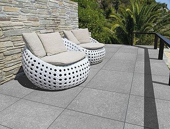 Restpartij Schagen: 14m2 GeoCeramica® Entrée 60x60x4 cm BB Stone Light Grey