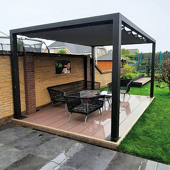 Vrijstaande Pergola 200(B)x250(U) cm
