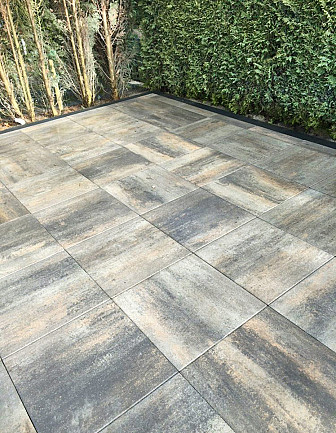 Restpartij Edam: ca. 10,08 m2 Patio 60x60x4 cm Grigio Camello