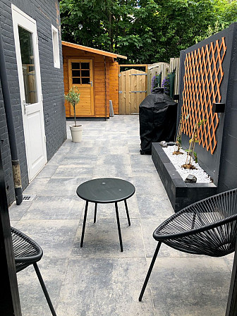 Budget Terrastegel 60x60x4 cm Grezzo