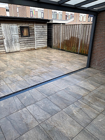 GeoCeramica Pointer 60x60x4 cm Bresscia Taupe (medio oktober weer leverbaar)