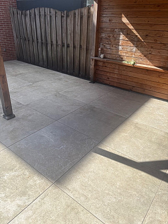 Actietegel Keramiek op Beton 90x90x4 cm Marble Design Gold